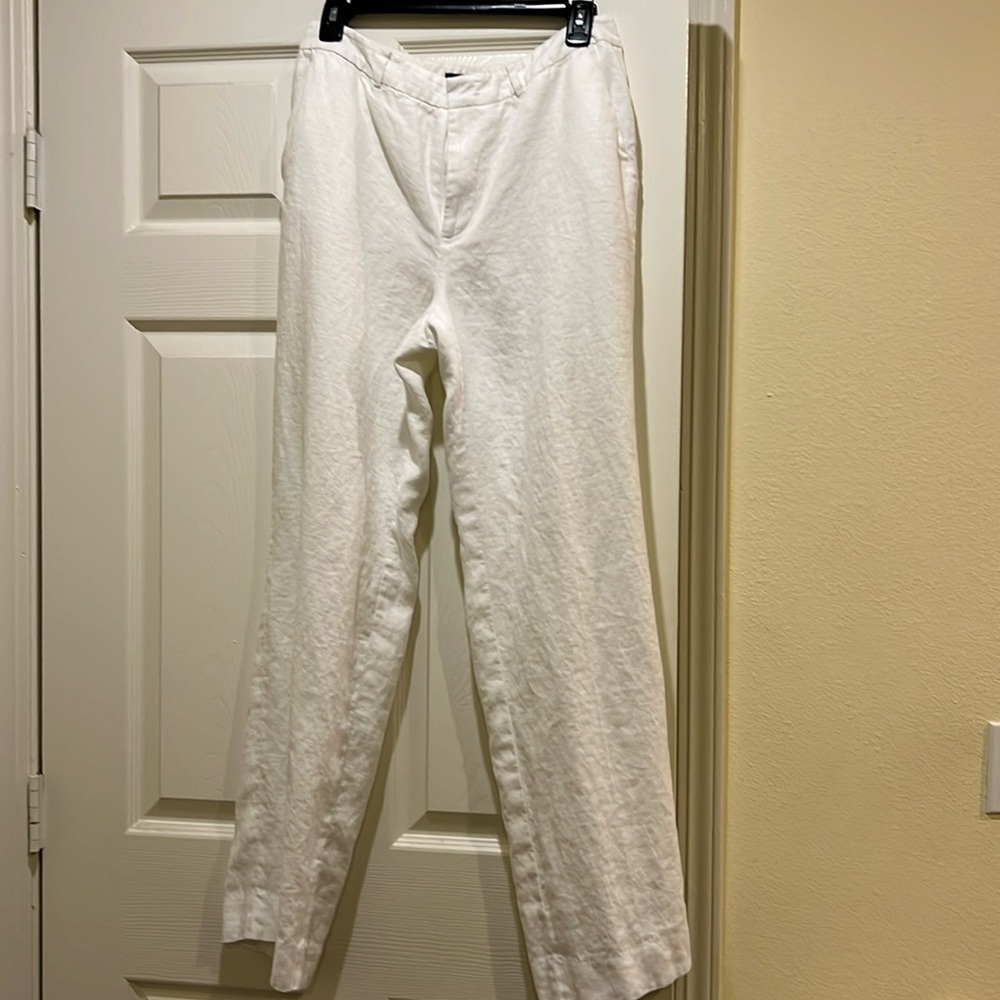 Lauren Ralph Lauren Linen Pant - women-